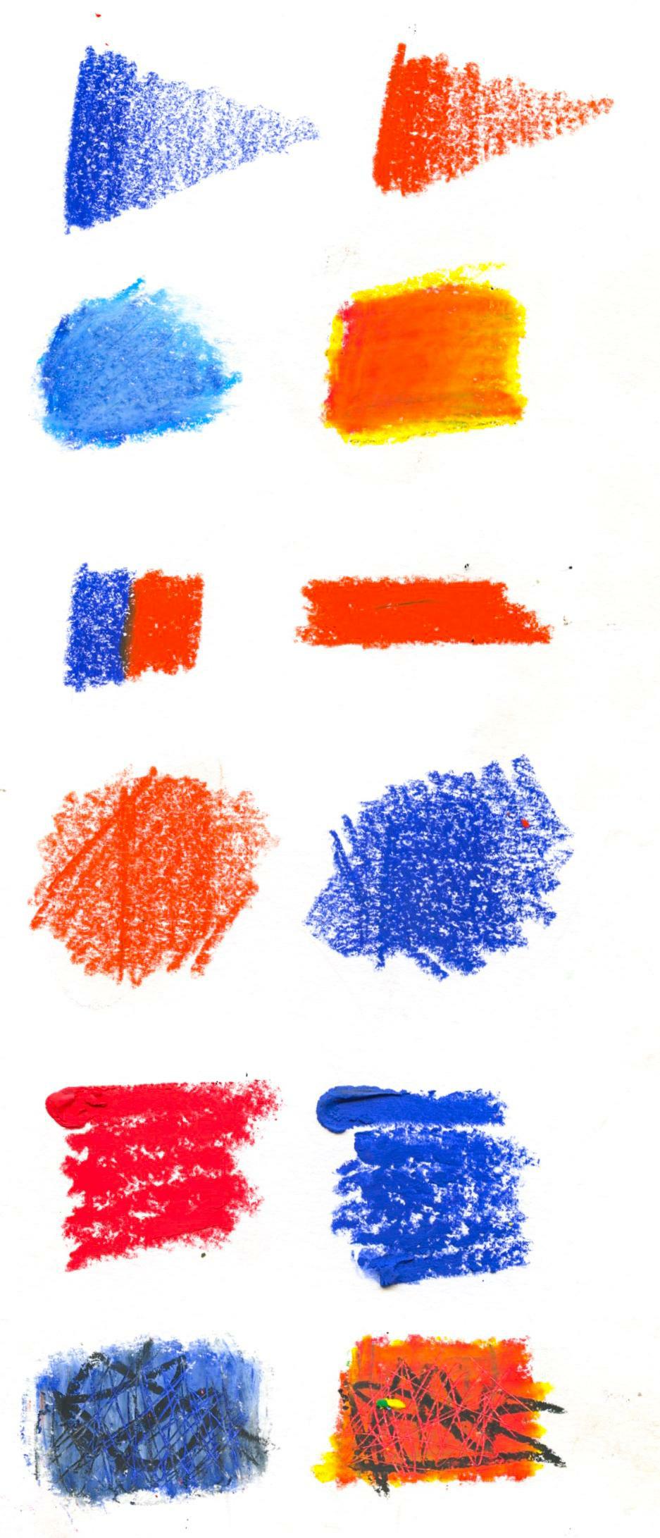 Pasteluri cerate Posca KPA-100 24C, set, culori asortate