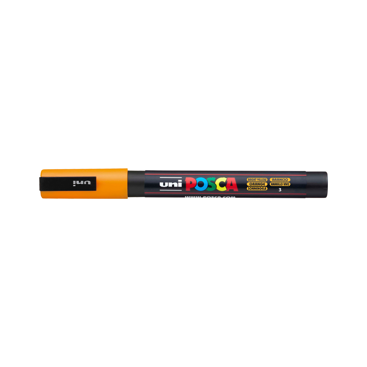 Marker Posca PC-3M – 0,9 - 1,3 mm, galben deschis (3)