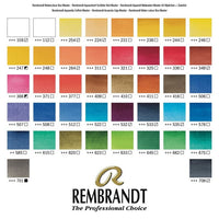 valiza de lux din lemn pentru vopsele de acuarela rembrandt master 42 de tigai de plutire si 14 accesorii ro rtl05840012
