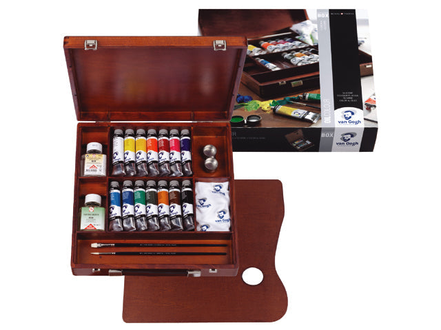 valiza set culoare ulei van gogh inspiration box 14x40 ml ro rtl02840100