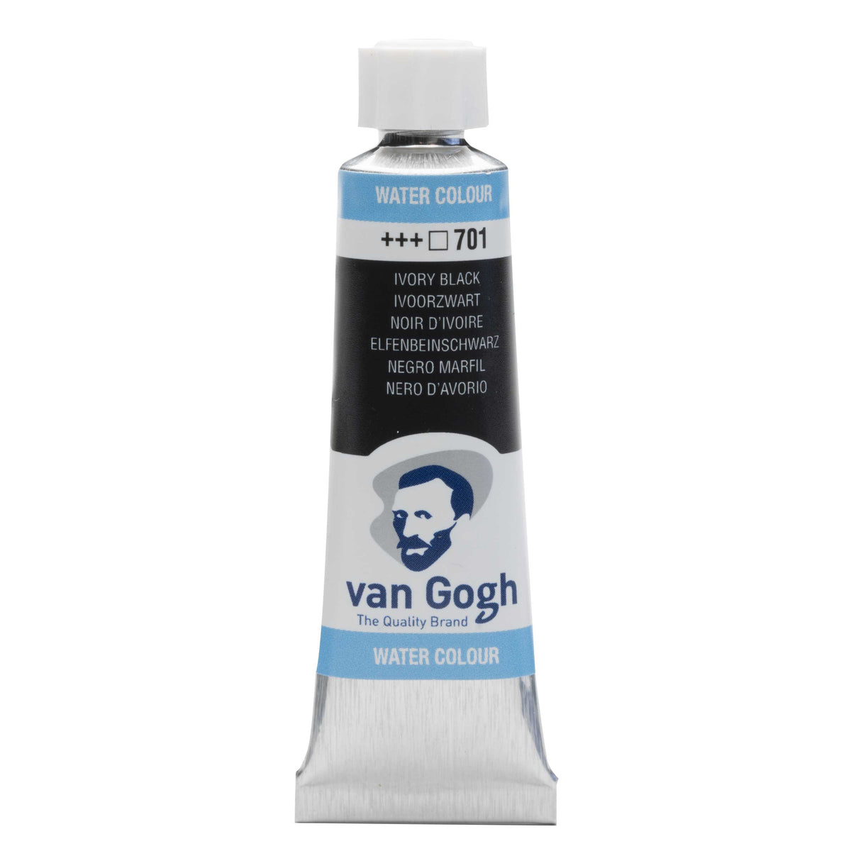 Culoare acuarelă Van Gogh ROYAL TALENS 10 ml Ivory Black