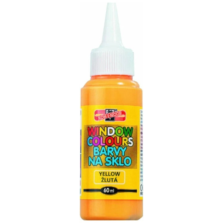 Vopsele de sticlă KOH-I-NOOR 60 ml – Galben