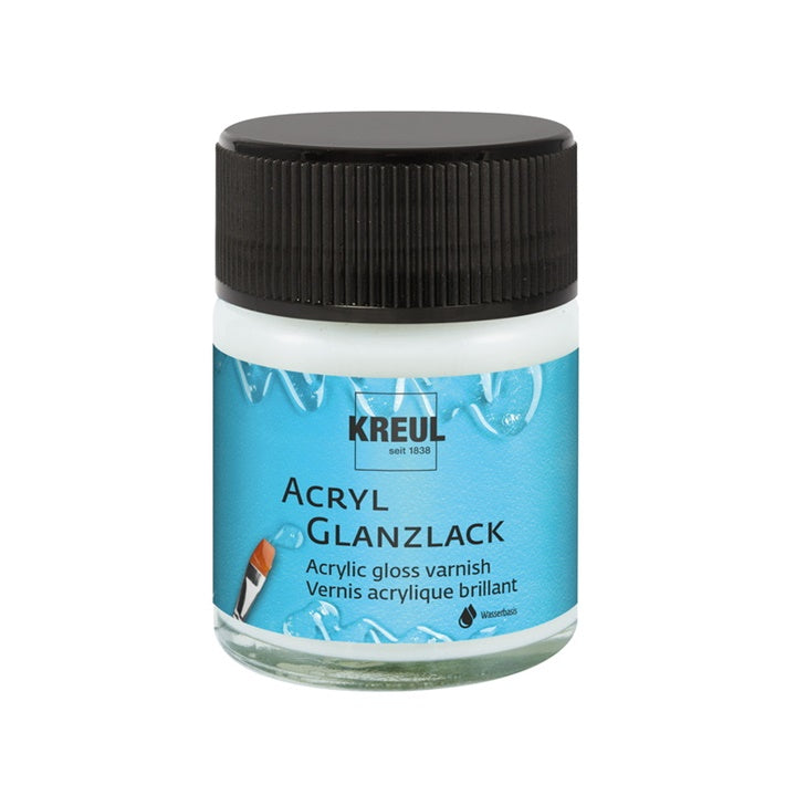 vernis acrilic lucios 50 275 ml pe paza de apa hobby line ro krl794lesk