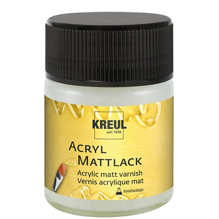 vernis acrilic mat 50 250 ml pe baza de smoala sintetica hobby line ro krl79mat
