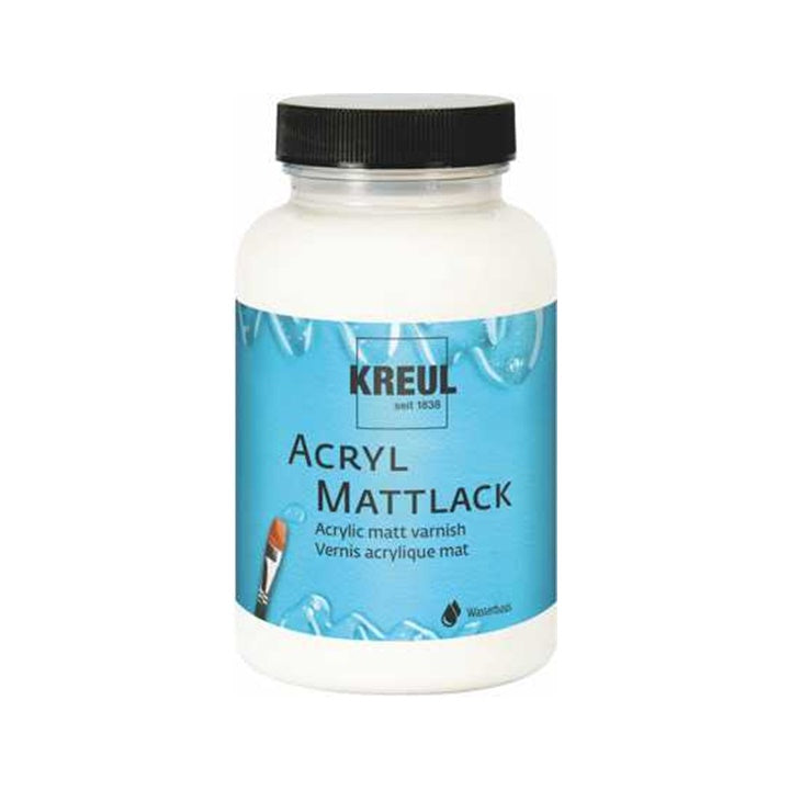 vernis acrilic mat 50 275 ml pe baza de apa hobby line ro krl794mat