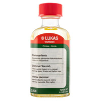 Vernis final Dammar pentru pictură în ulei LUKAS – 125 ml
