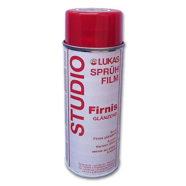Vernis lucios spray LUKAS Studio – 400 ml