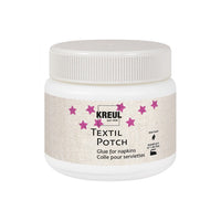 vernis pentru decoupage textil potch 150 ml 250 ml ro krl909