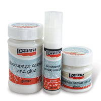 vernis si adeziv lucios pentru decoupage 50 ml ro pnt2469