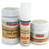 vernis si adeziv pentru decoupage ul pe ceramica 100 ml ro pnt1457