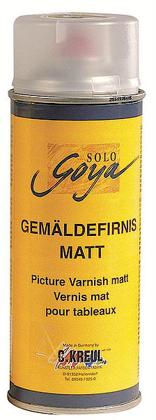 vernis spray solo goya 400 ml mat ro krl833400