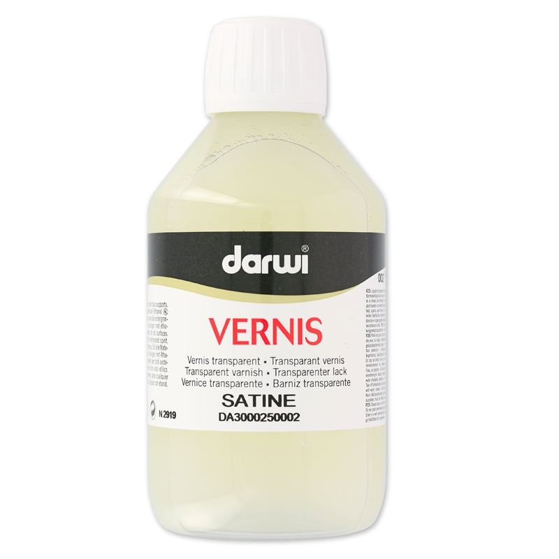 vernis transparent semi mat darwi satin ro drw3000