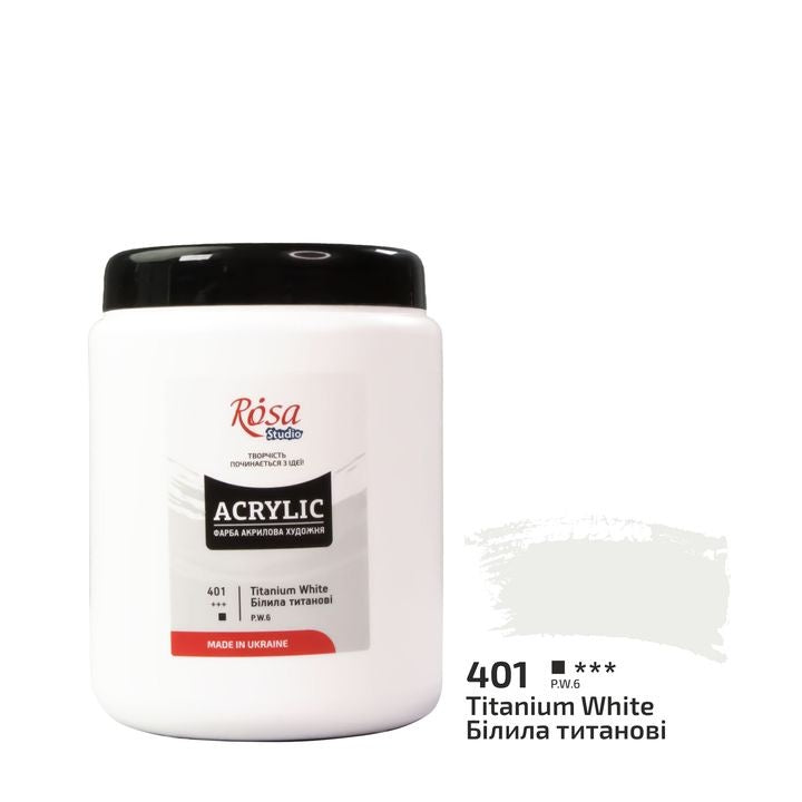 vopsea acrilica 1000 ml rosa studio diverse culori
