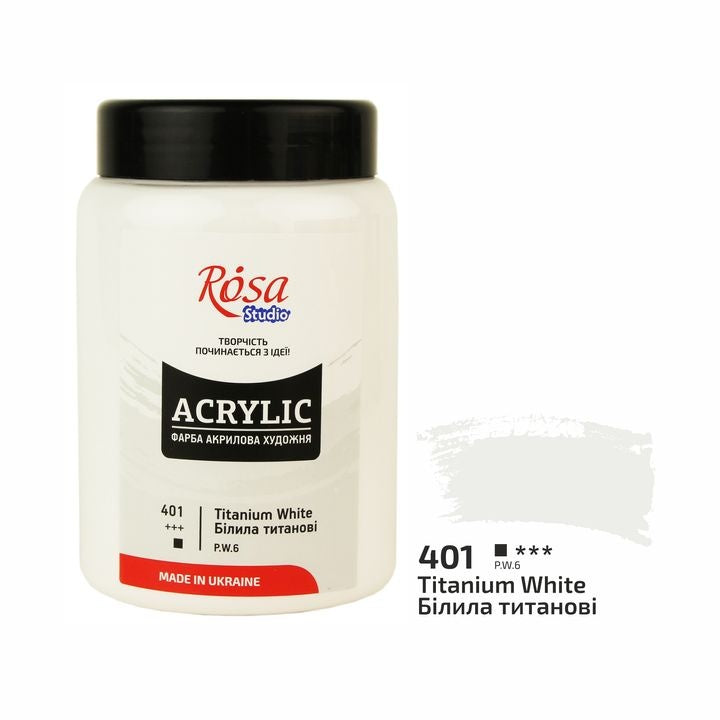 vopsea acrilica 400 ml rosa studio diverse nuanțe