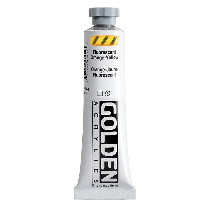 vopsea acrilica fluorescenta cu corp greu golden ro gdnhbfl59