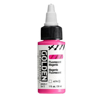 vopsea acrilica fluorescenta golden high flow 30 ml ro gdnhffl30