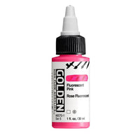 vopsea acrilica fluorescenta golden high flow 30 ml ro gdnhffl30