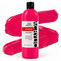 Vopsea acrilică fluorescentă Phoenix 157 roz fluorescent 500 ml