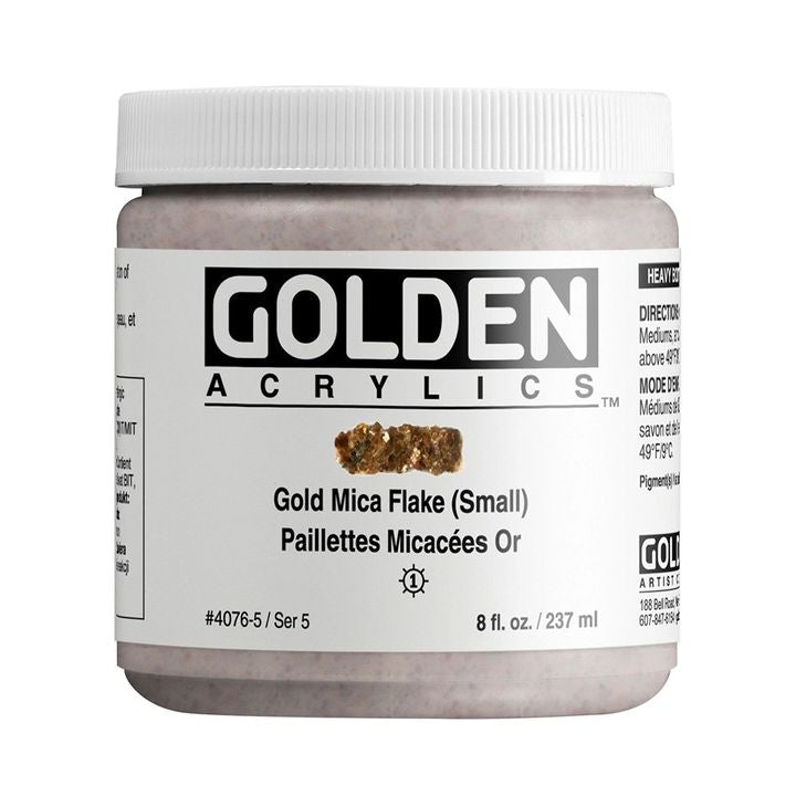 vopsea acrilica golden heavy body mica flake ro gdnhbmf118