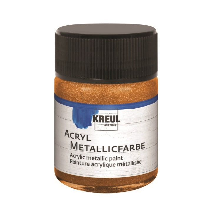 vopsea acrilica kreul metallic 50 ml ro krl775met