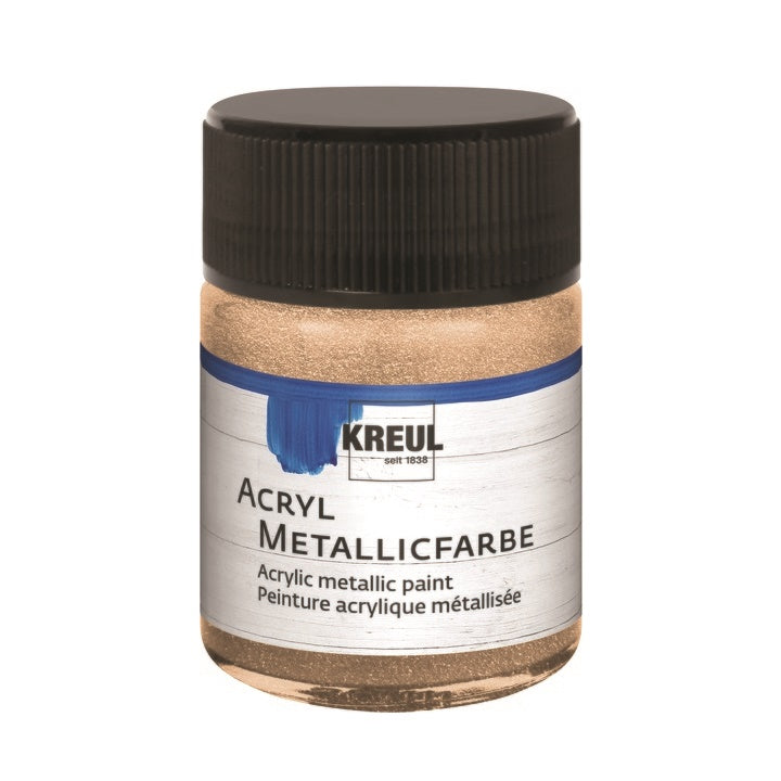 vopsea acrilica kreul metallic 50 ml ro krl775met