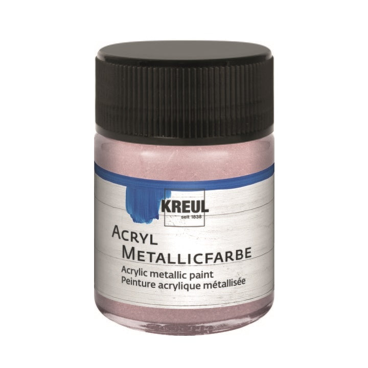 vopsea acrilica kreul metallic 50 ml ro krl775met