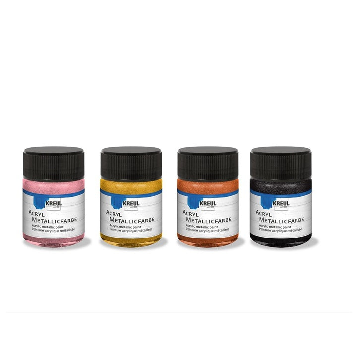 vopsea acrilica kreul metallic 50 ml ro krl775met