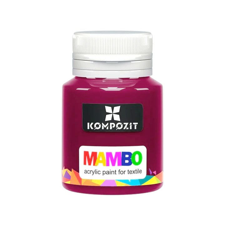 vopsea acrilica mambo pentru textile si piele 20 ml ro kztmmb20