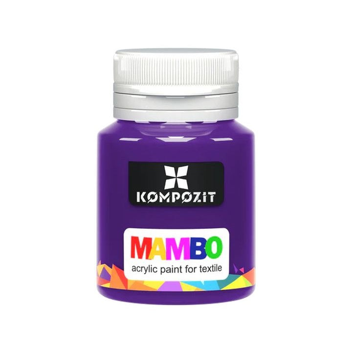 vopsea acrilica mambo pentru textile si piele 20 ml ro kztmmb20
