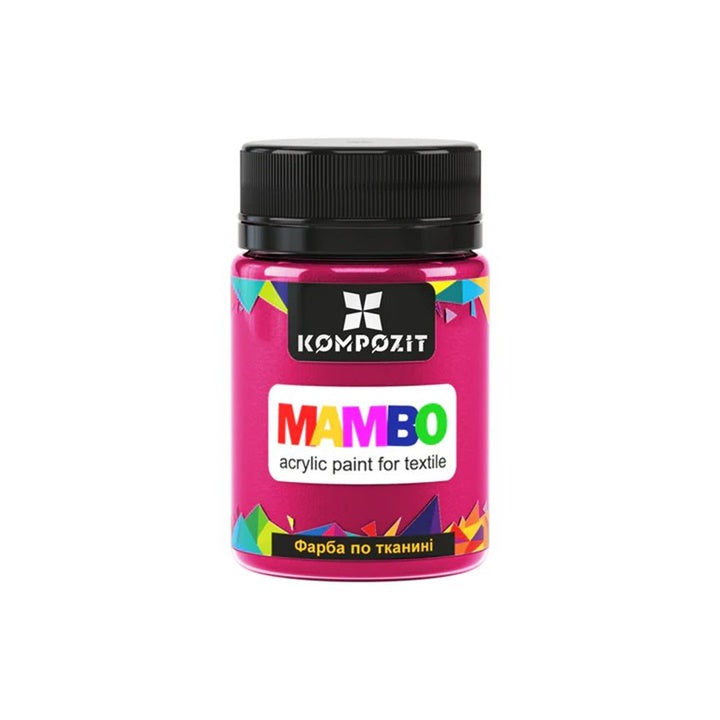 vopsea acrilica mambo pentru textile si piele 50ml ro kztmmb50