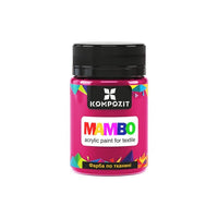 Vopsea acrilică MAMBO pentru textile și piele 50ml - 9 burgundy