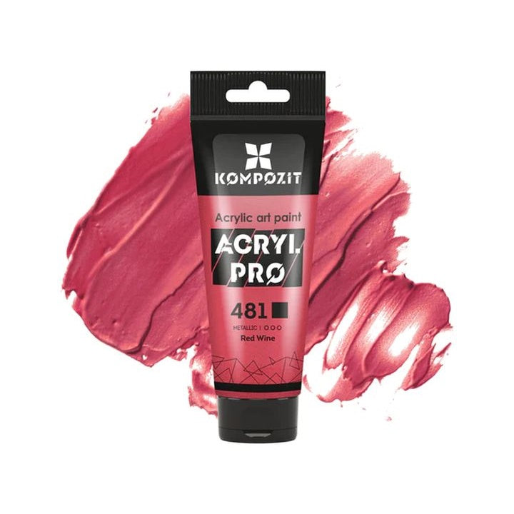 vopsea acrilica metalica acryl pro art composite 75 ml ro kztmetallic75