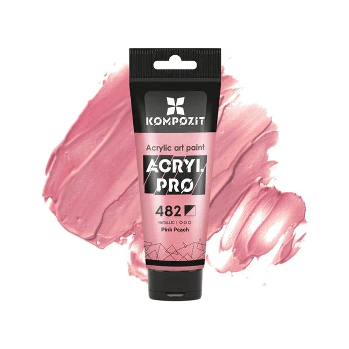 vopsea acrilica metalica acryl pro art composite 75 ml ro kztmetallic75