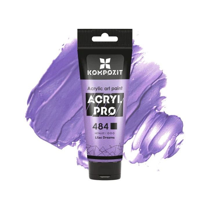 vopsea acrilica metalica acryl pro art composite 75 ml ro kztmetallic75