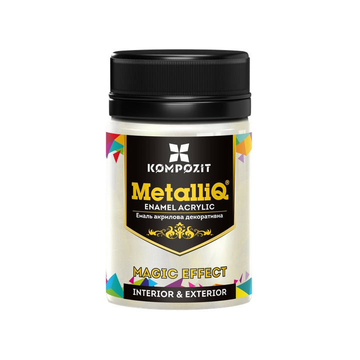 Vopsea acrilică MetalliQ Kompozit cu efect metalic 70g - Perlă
