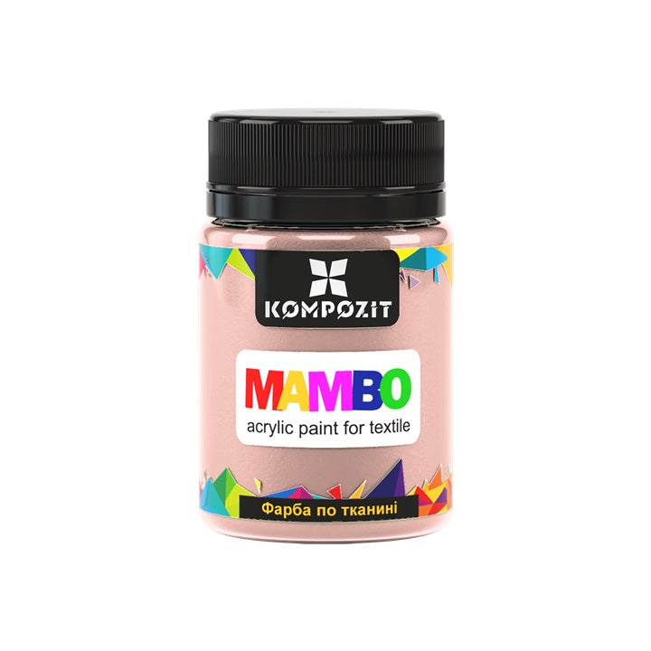 vopsea acrilica pastel mambo pentru textile si piele 50ml ro kztpmmb50