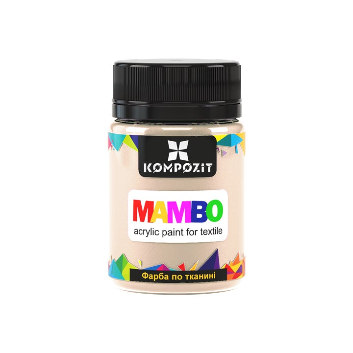vopsea acrilica pastel mambo pentru textile si piele 50ml ro kztpmmb50