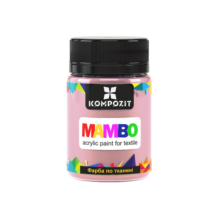 vopsea acrilica pastel mambo pentru textile si piele 50ml ro kztpmmb50