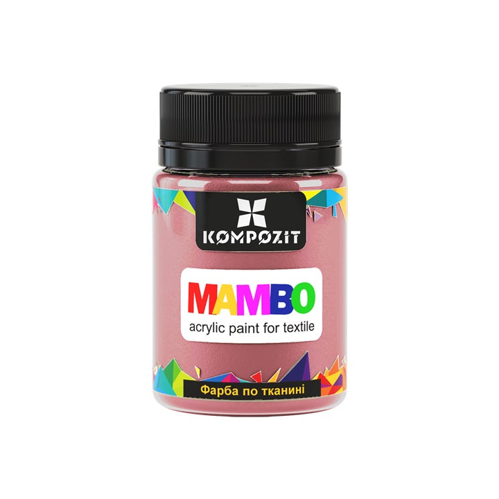 vopsea acrilica pastel mambo pentru textile si piele 50ml ro kztpmmb50