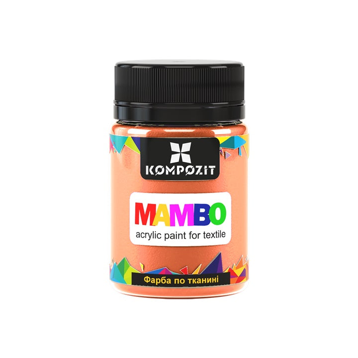 vopsea acrilica pastel mambo pentru textile si piele 50ml ro kztpmmb50