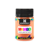 vopsea acrilica pastel mambo pentru textile si piele 50ml ro kztpmmb50