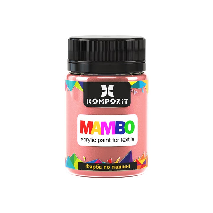 vopsea acrilica pastel mambo pentru textile si piele 50ml ro kztpmmb50