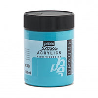 Vopsea acrilică Pebeo Studio 500 ml – Albastru turcoaz