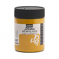 Vopsea acrilică Pebeo Studio 500 ml – Ocru galben