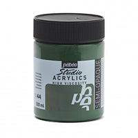 Vopsea acrilică Pebeo Studio 500 ml – Verde Hooker