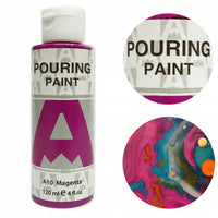 Vopsea acrilică pentru pouring Phoenix Aureuo 120 ml – magenta