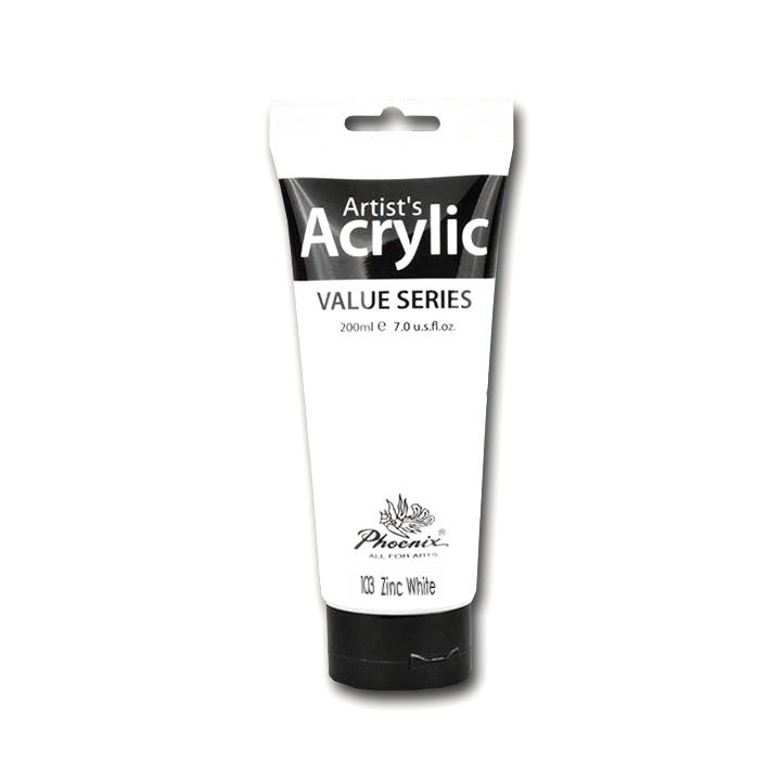 vopsea acrilica phoenix 200 ml diverse nuanțe
