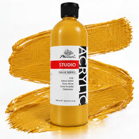 Vopsea acrilică Phoenix 500 ml – culori la alegere – galben / 676