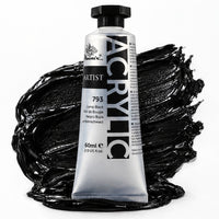 Vopsea acrilică Phoenix Artist 60 ml | culori diverse – negru / 793