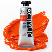 Vopsea acrilică Phoenix Artist 60 ml | culori diverse – portocaliu / 304